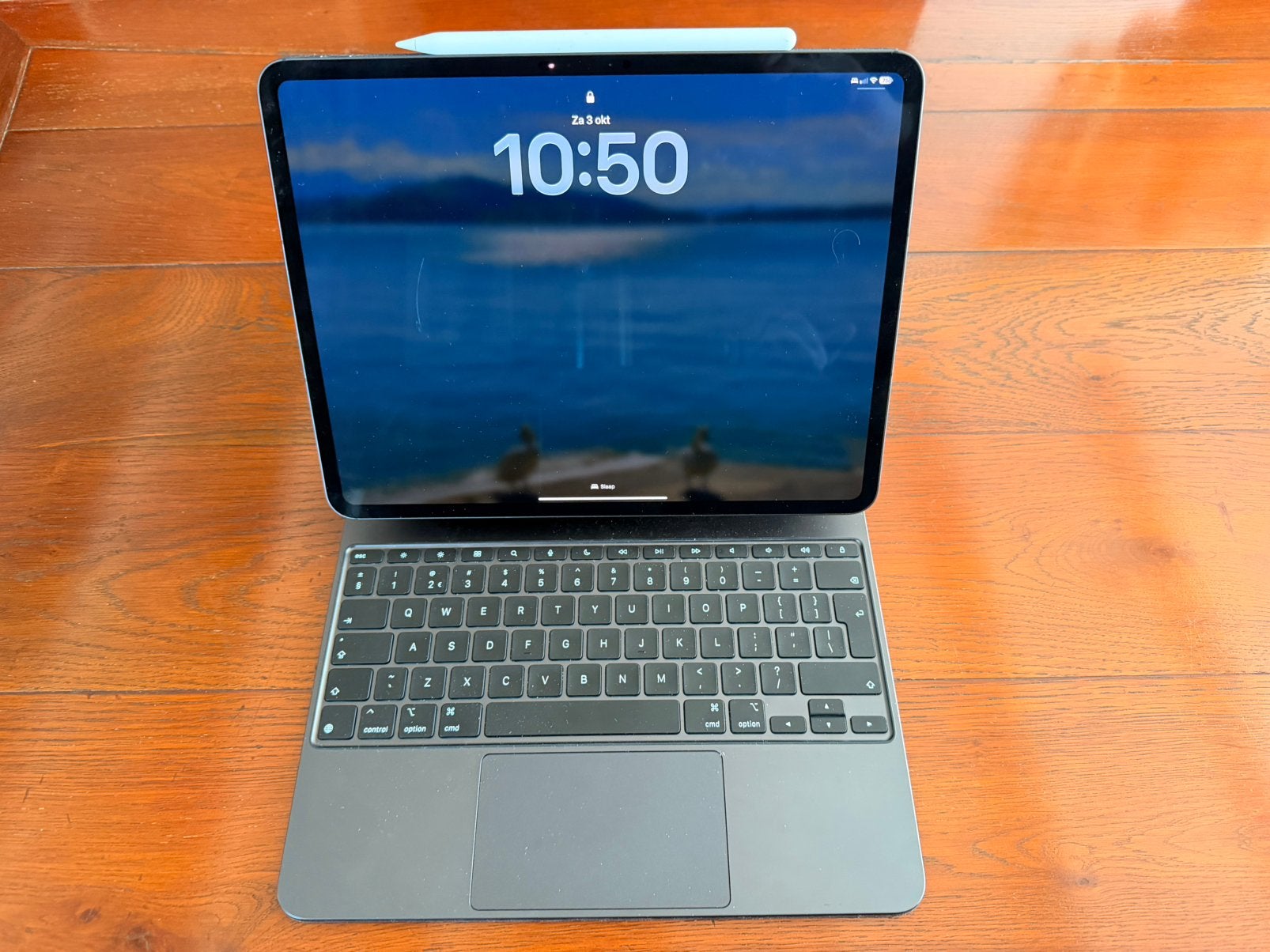 Foto 2 van iPad Pro 13" M4–2TB–Wi-Fi l+Cell (5G)+Magic Keyb+Pencil Pro