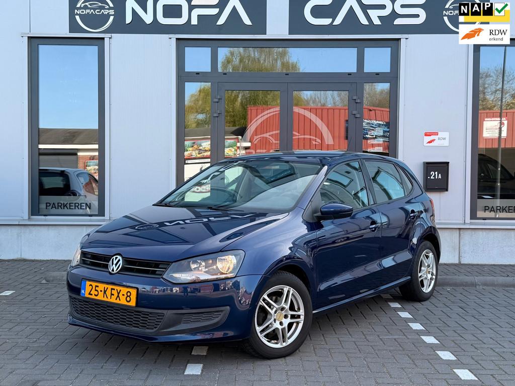 Volkswagen Polo 1.4-16V Comfortline|Stoelverwarmig|Navi|Nap, Auto's, Euro 5, 86 pk, Huisgarantie, 4 cilinders