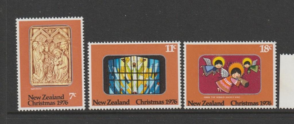 TSS Kavel 930352 Nieuw Zeeland pf met pl minr 694-696 kerst, Ophalen, Postfris