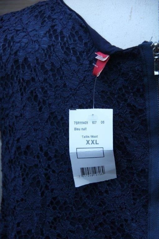 Jurk blauw kant Paprika mt XXL Nieuw Vaste prijs, Kleding | Dames, Blauw, Maat 46/48 (XL) of groter, Nieuw, Ophalen of Verzenden
