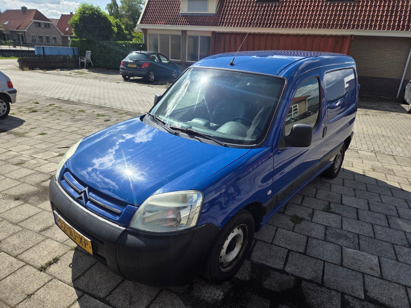Citroën Berlingo 2003 nieuwe apk, Auto's, Voorwielaandrijving, Stof, 4 cilinders, Citroën
