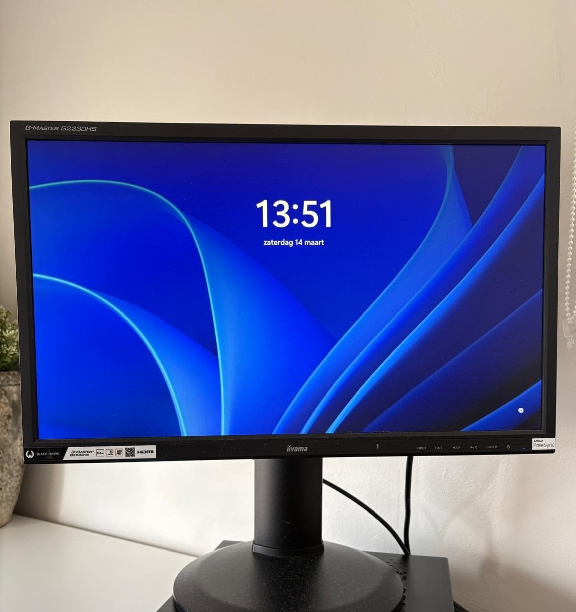 Iiyama G-MASTER G2230HS monitor/beeldscherm, Computers en Software, Monitoren, Zo goed als nieuw, 61 t/m 100 Hz, Gaming, Full HD