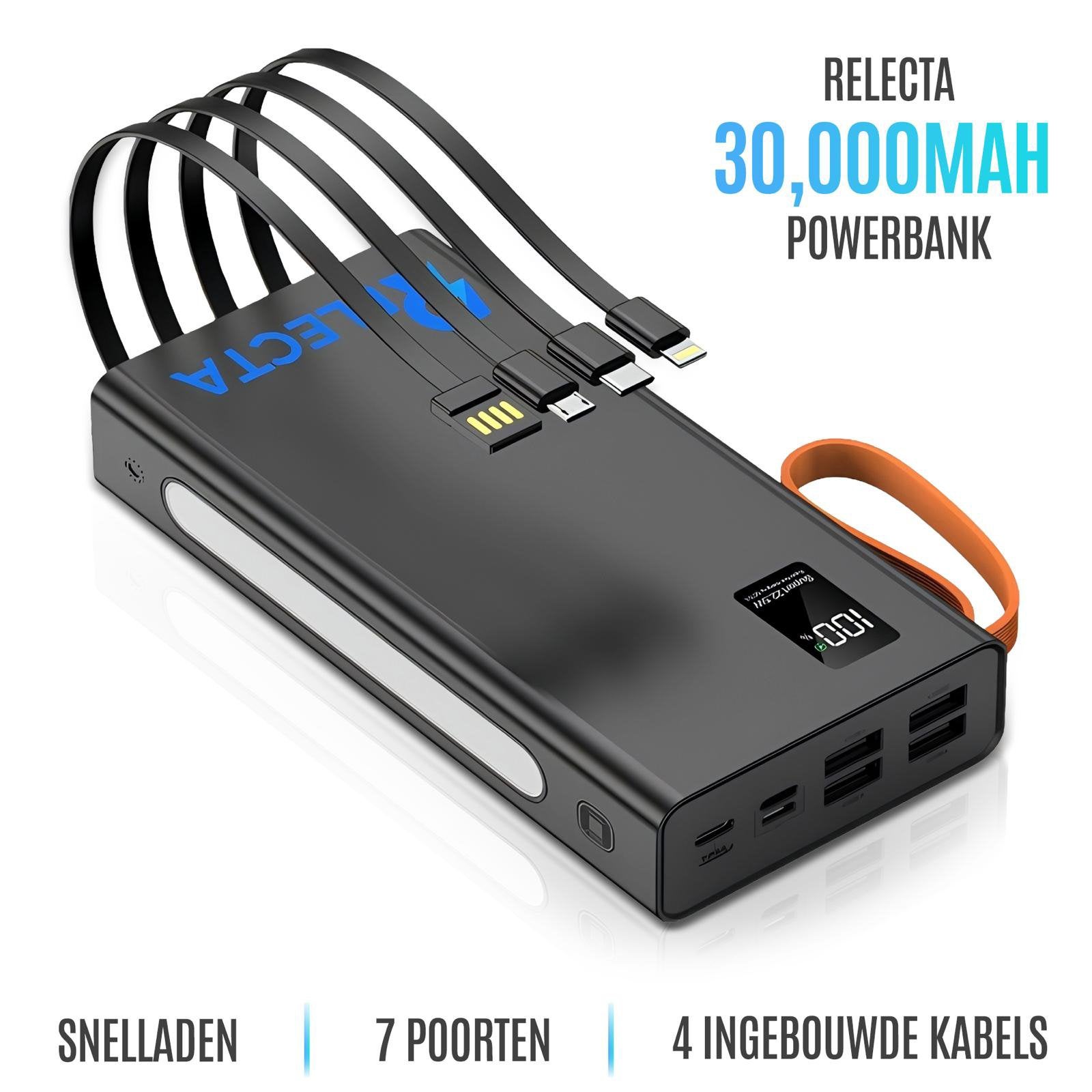 Powerbank 30.000mAh | Nieuw | Partij of Los, Nieuw, Ophalen of Verzenden, Louisastraat 19, Relecta