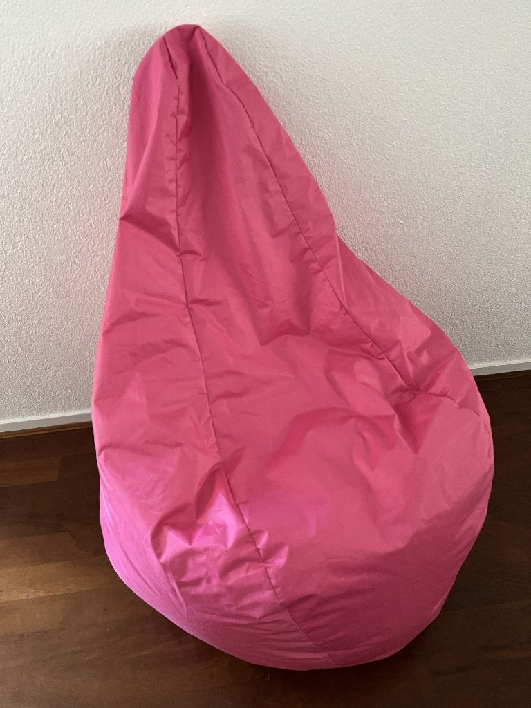 Zitzak Ploff fuchsia, Ophalen, Gebruikt, Overige kleuren, Zitzak