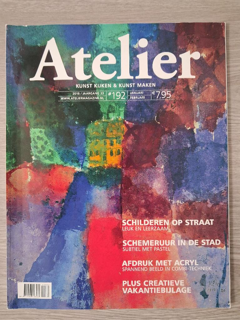 Atelier Magazine (10 stuks), Ophalen, Gelezen, Overige typen