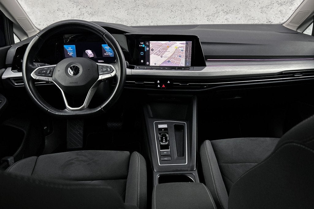 Volkswagen Golf Variant 1.0 eTSI Life Business | Navigatie |, Auto's, Volkswagen, 12 maanden, Stof, Gebruikt, Blauw