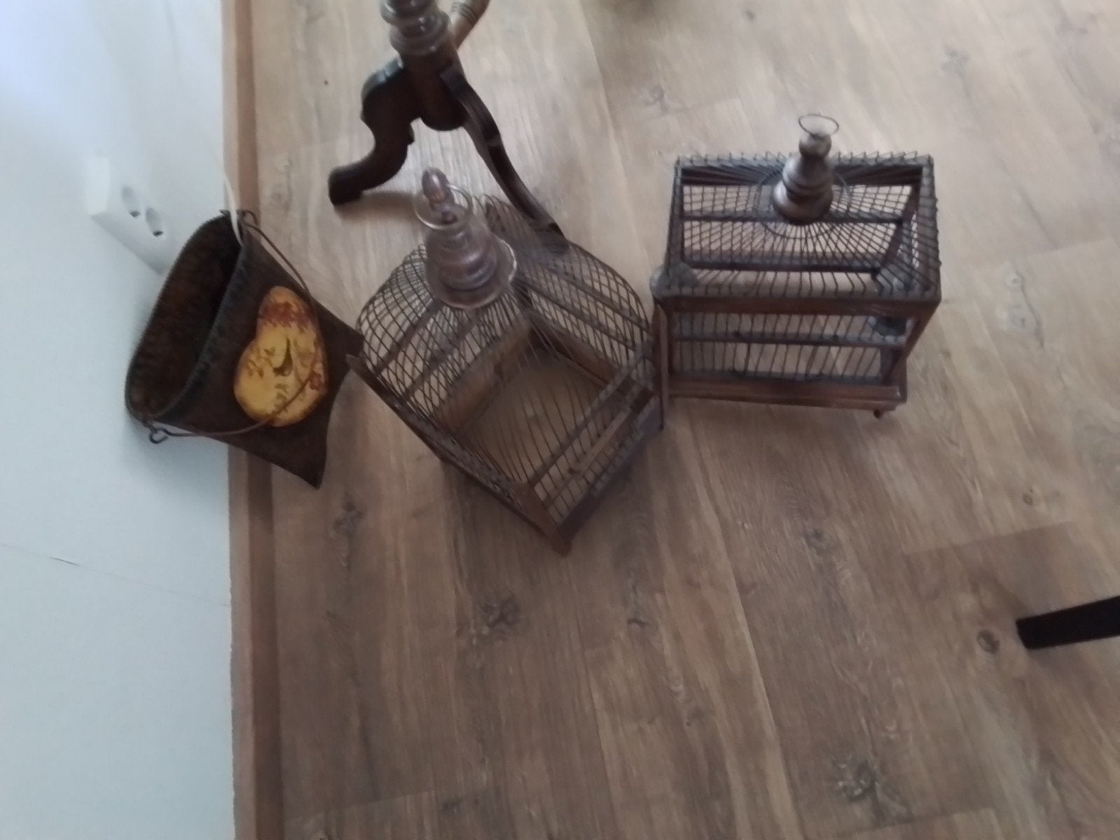 oude vogelkooien 2 stuks, Huis en Inrichting, Ophalen of Verzenden, Gebruikt