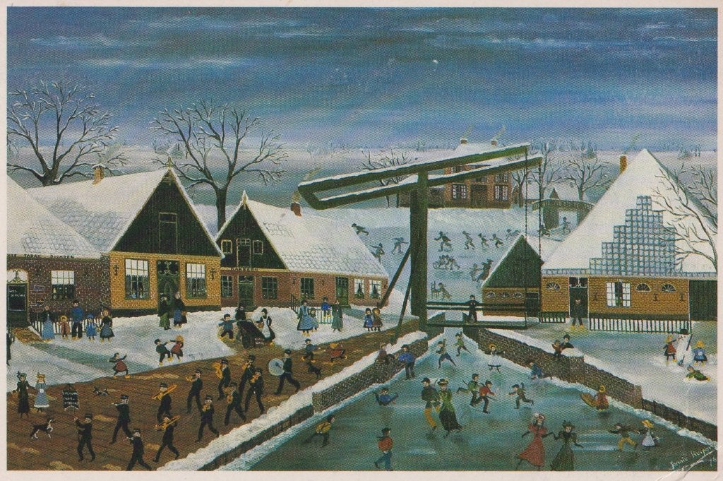 Oostenrijk 1981 Christkindl Schilderij > Rijswijk, Verzenden, 1980 tot heden, Gelopen, Cultuur en Media