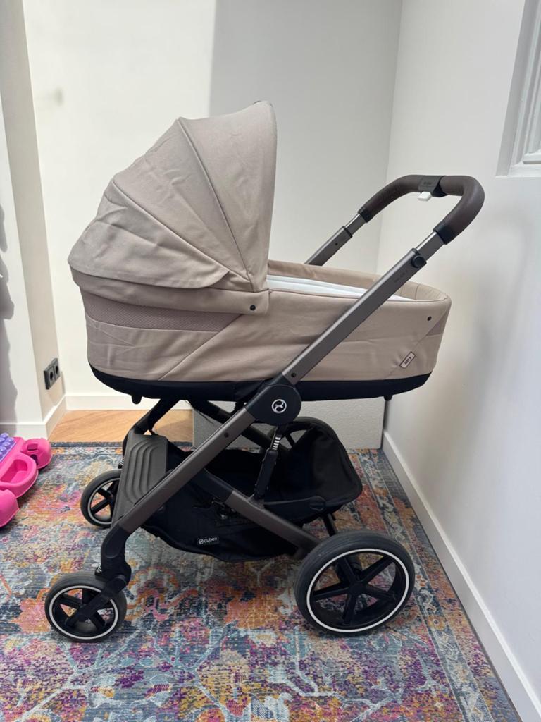 Cybex Balios S lux 2-in-one - Almond Beige, Ophalen, Gebruikt, Combiwagen, Overige merken