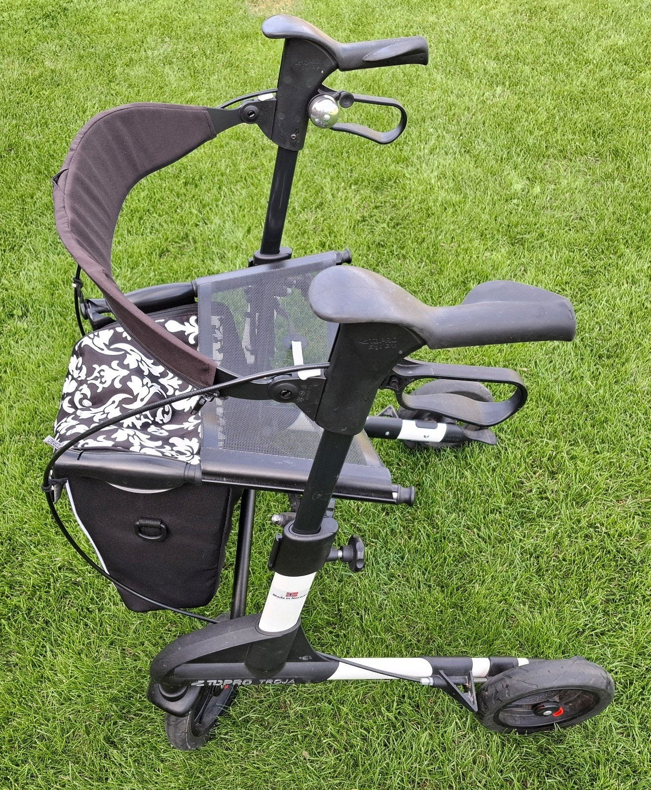 Topro Troja inklapbare rollator met boodschappentas, Ophalen, Lichtgewicht, Gebruikt