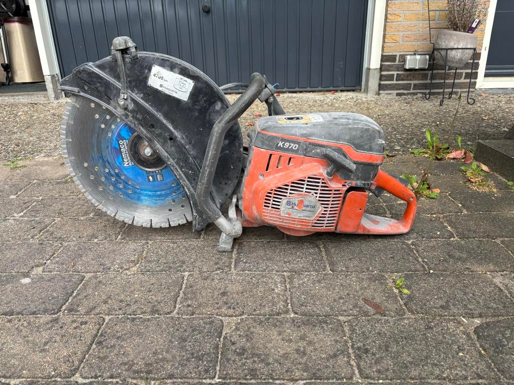 Husqvarna K970 Doorslijper - Krachtige Zaagmachine, Doe-het-zelf en Verbouw, Gereedschap | Zaagmachines, Ophalen, 70 mm of meer