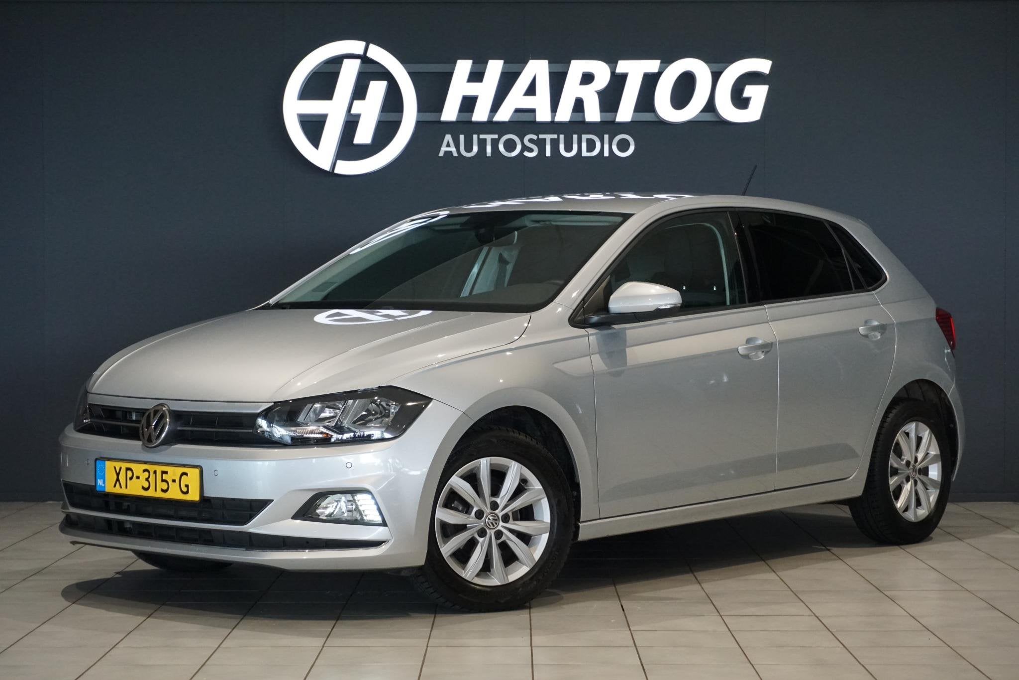 Volkswagen Polo 1.0 TSI Highline DSG + NAVI / STOELVERWARMIN, Stof, Gebruikt, 95 pk, 49 €/maand