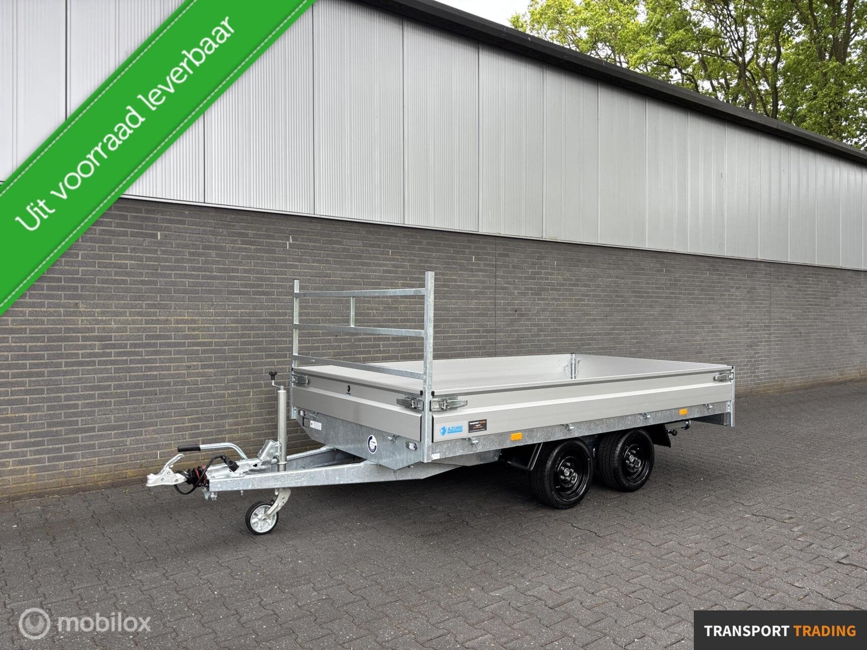 Hapert Azure 2700 KG multi 335x180 cm + oprijpakket Bj. 26!, Transport Trading, Nieuw, Info@transporttrading.nl, De Grift 15 Nieuwleusen