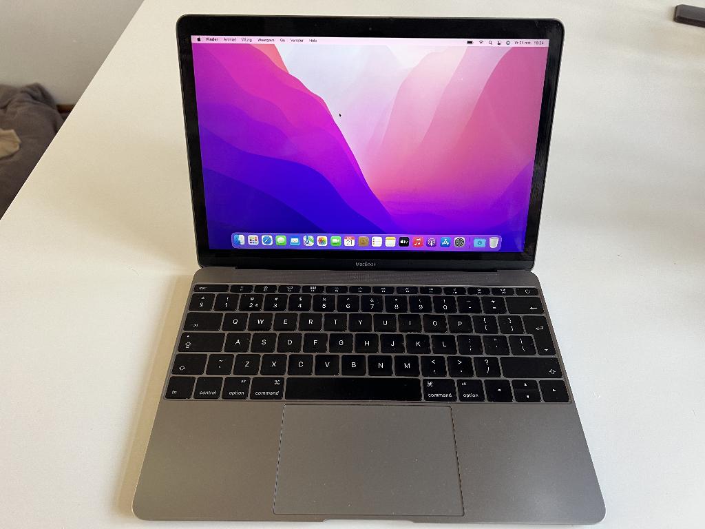 Apple MacBook 12”, Computers en Software, Apple Macbooks, Zo goed als nieuw, MacBook, 12 inch, Minder dan 2 Ghz, 256 GB, 8 GB