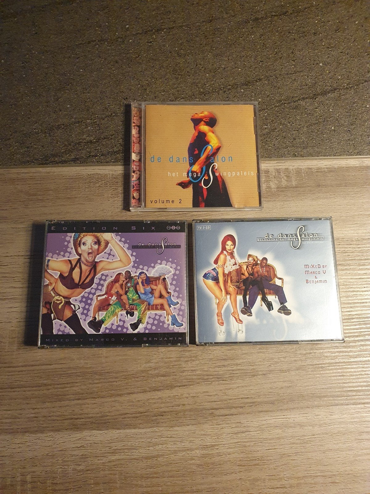 3x cd de danssalon, Cd's en Dvd's, Ophalen of Verzenden, Zo goed als nieuw, Nederlandstalig