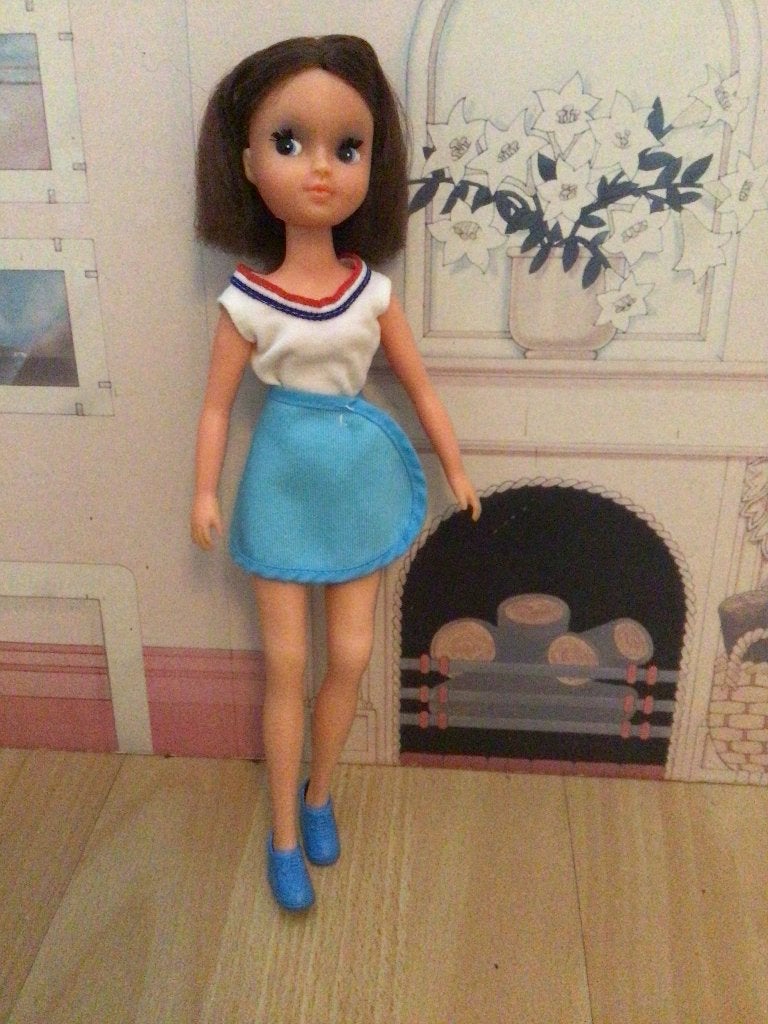 Vintage barbie Fleur, Ophalen of Verzenden, Gebruikt, Pop
