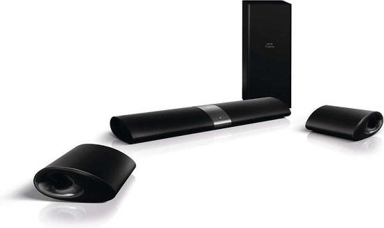 Philips Fidelio HTL9100 Soundbar + surround & subwoofer, Ophalen, Philips, 70 watt of meer, Zo goed als nieuw