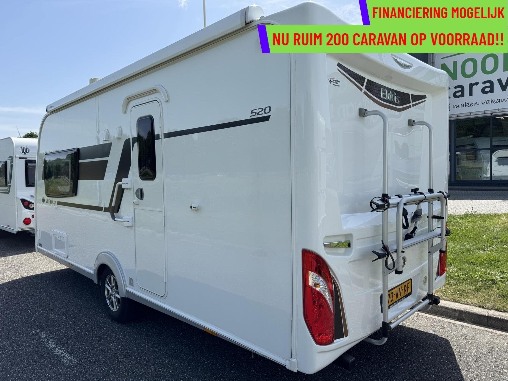 Hymer ELDDIS AFFINITY 520, ENKELE BEDDEN, MOVER, CASS.LUIFEL, Caravans en Kamperen, Caravans, Tot en met 2, Bedrijf, Mover, Hymer