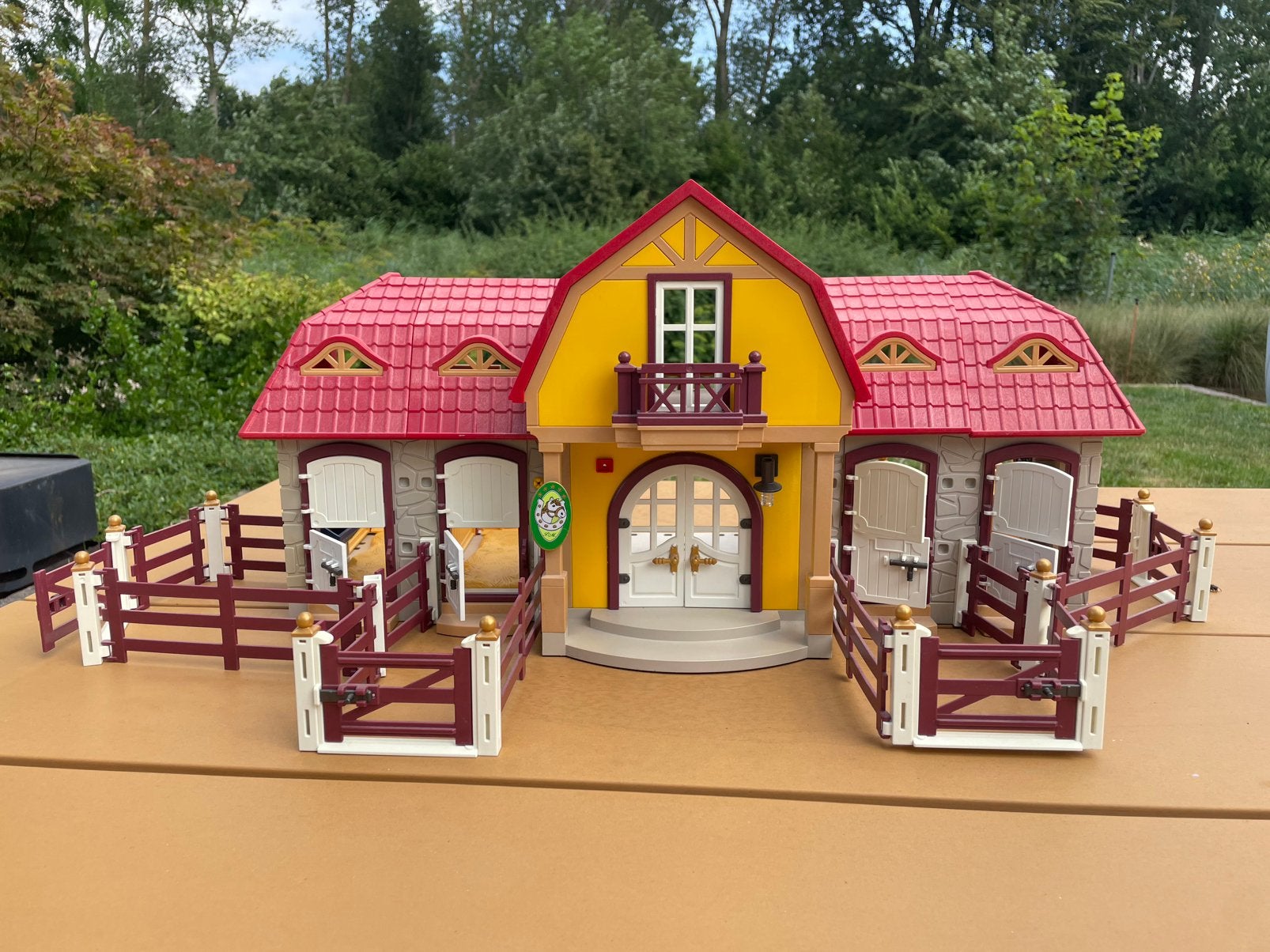 Playmobil stal / paardenstal, Ophalen, Gebruikt