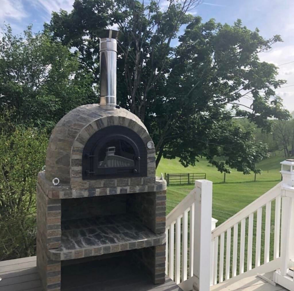 Pizzaoven Steenoven Houtgestookt – Bezorging NL – Geïsoleerd, Ophalen, Nieuw