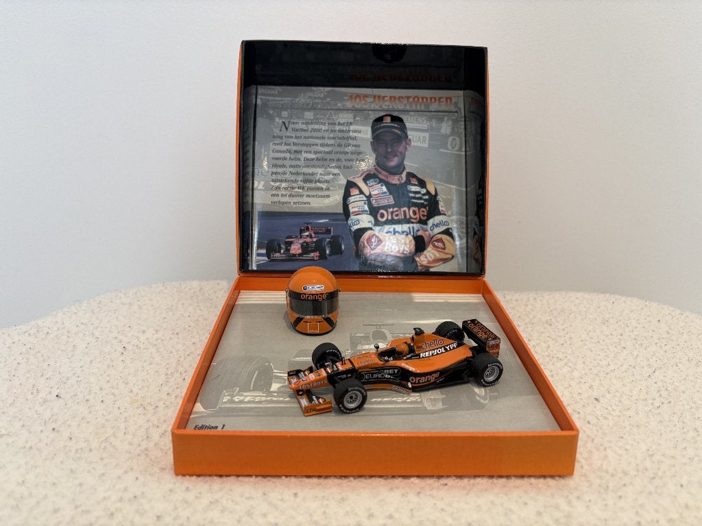 Jos Verstappen GP Canada 2000 – Limited Edition 1.888 st., Hobby en Vrije tijd, Ophalen of Verzenden, Zo goed als nieuw, Auto
