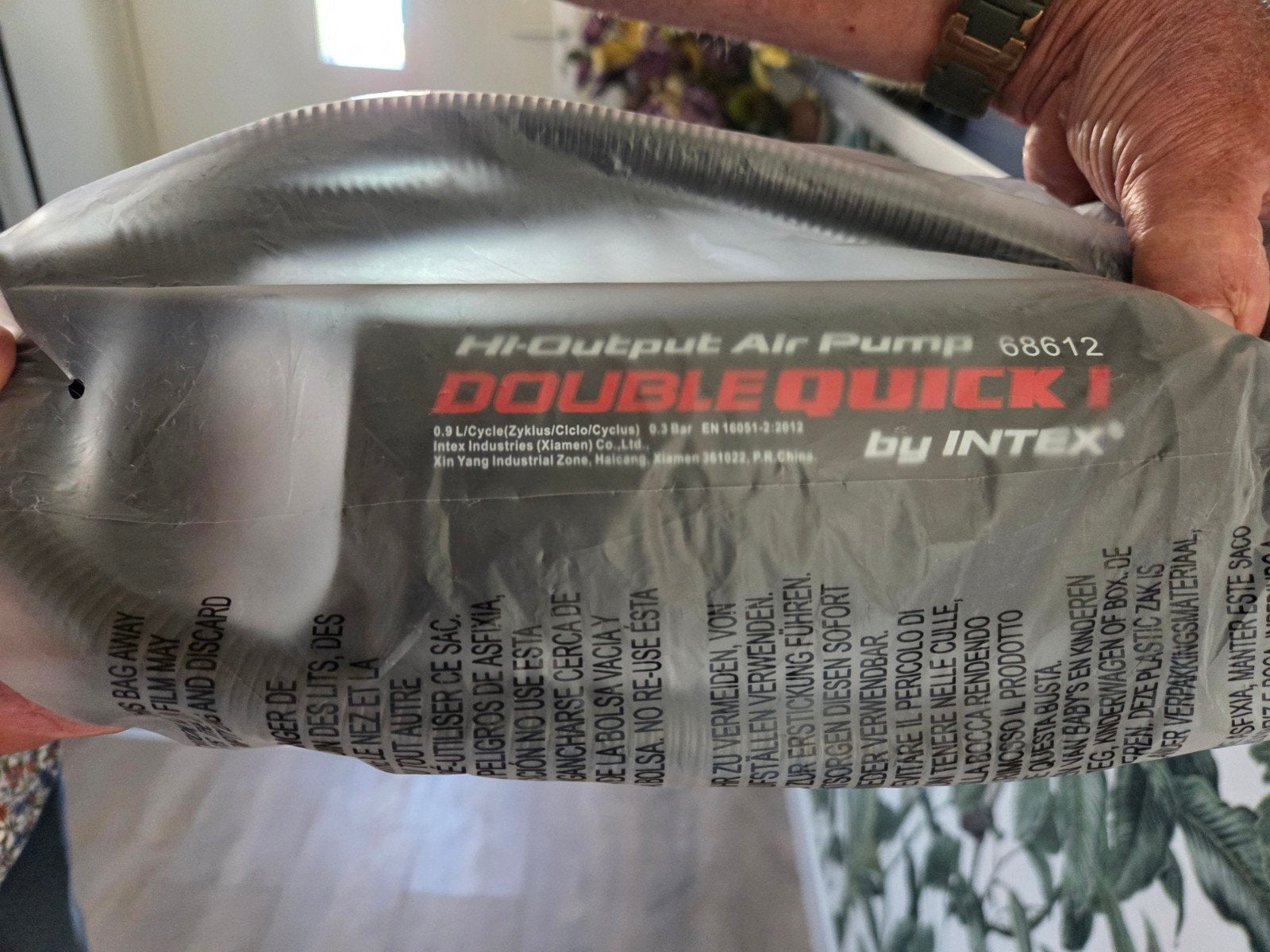 Intex Double Quick I Hi-Output Luchtpomp 68612, Ophalen of Verzenden, Nieuw