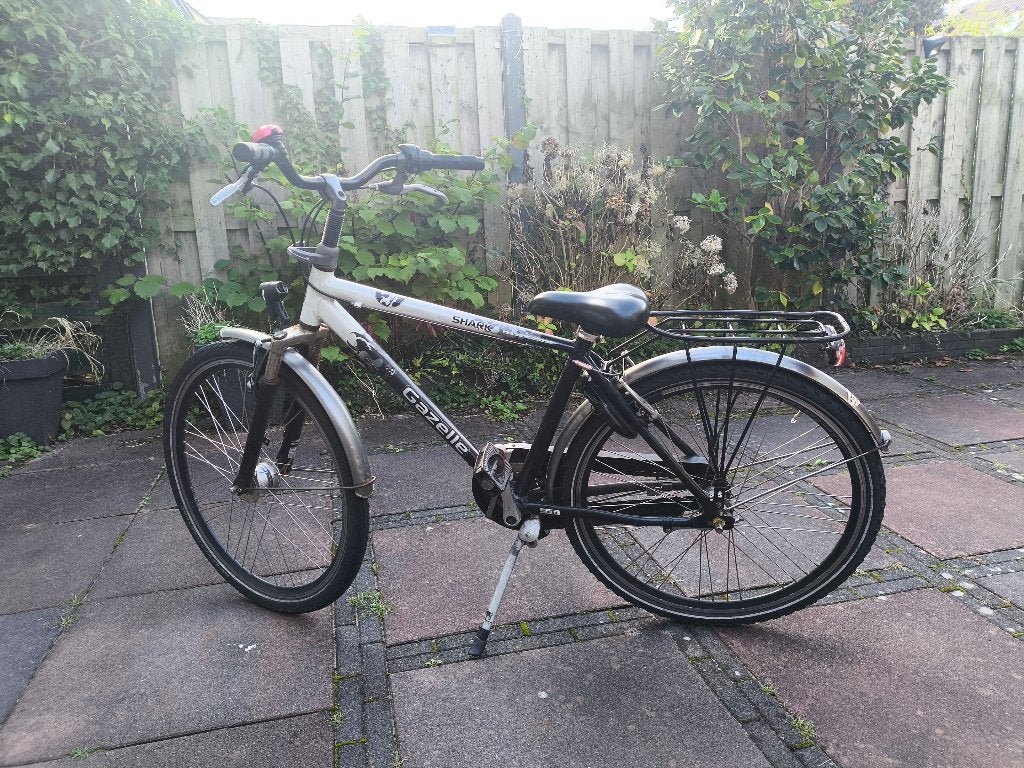 Gazelle Shark fiets met 3 versnellingen, Velgrem, Ophalen of Verzenden, Handrem, Gazelle