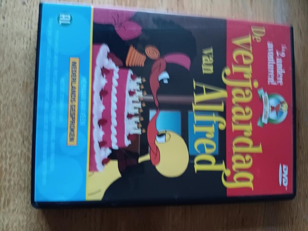 De Verjaardag van Alfred J. Kwak DVD - 3 avonturen, Cd's en Dvd's, Dvd's | Kinderen en Jeugd, Avontuur, Gebruikt, Alle leeftijden