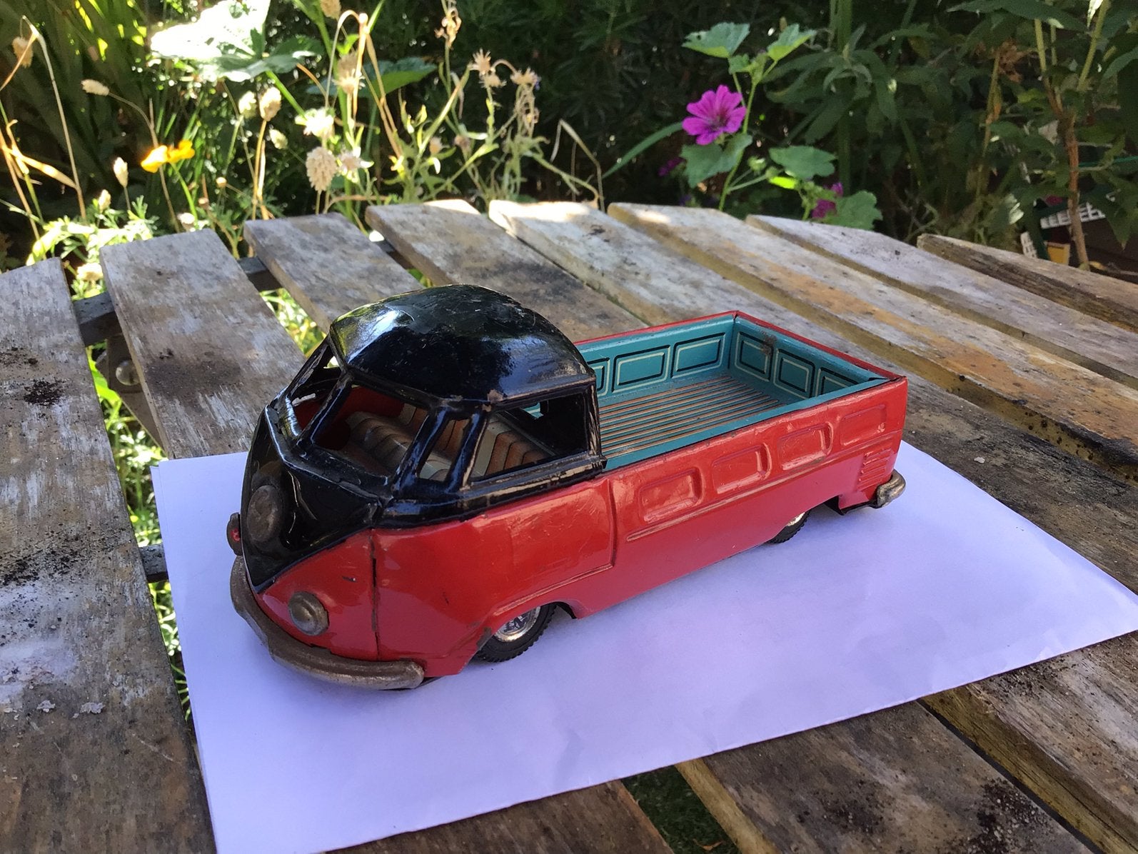 Bandai VolkswagenT1 pick-up, Ophalen of Verzenden, Gebruikt