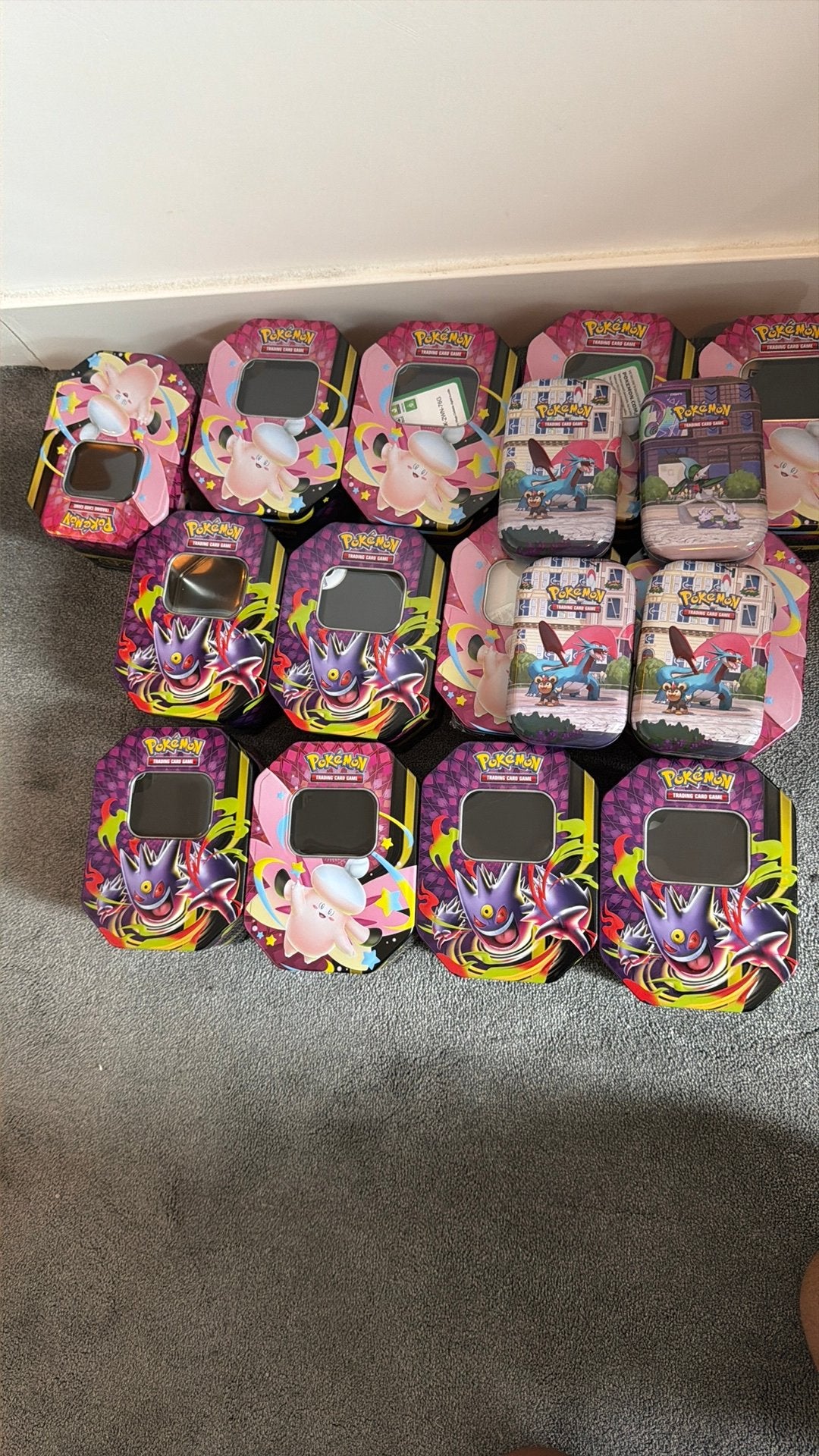 Lege Tins te koop Pokemon, Ophalen of Verzenden, Zo goed als nieuw, Overige typen