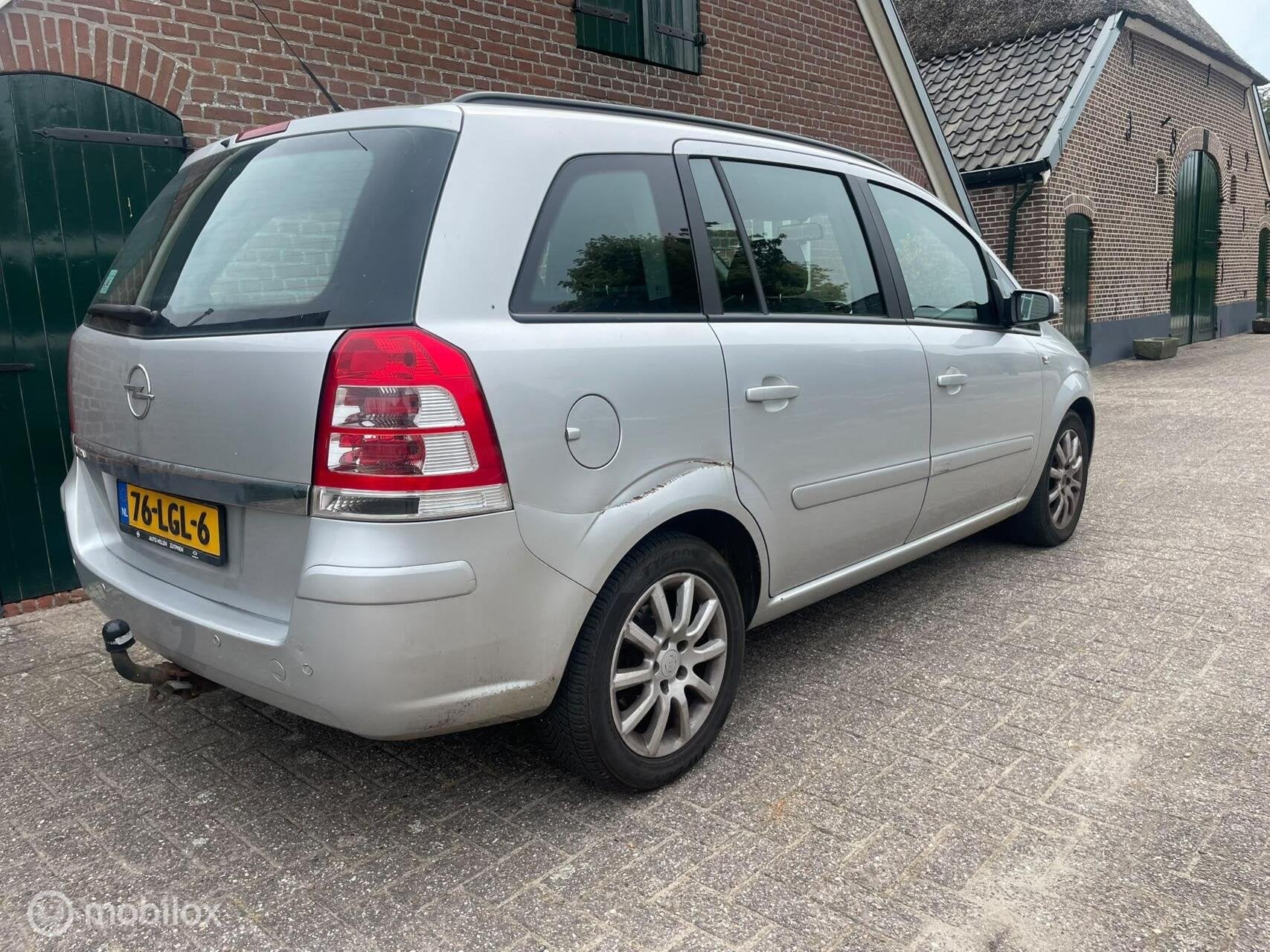 Opel Zafira 1.8 Selection 7 PERS AIRCO TREKHAAK, Stof, Gebruikt, 4 cilinders, Grijs