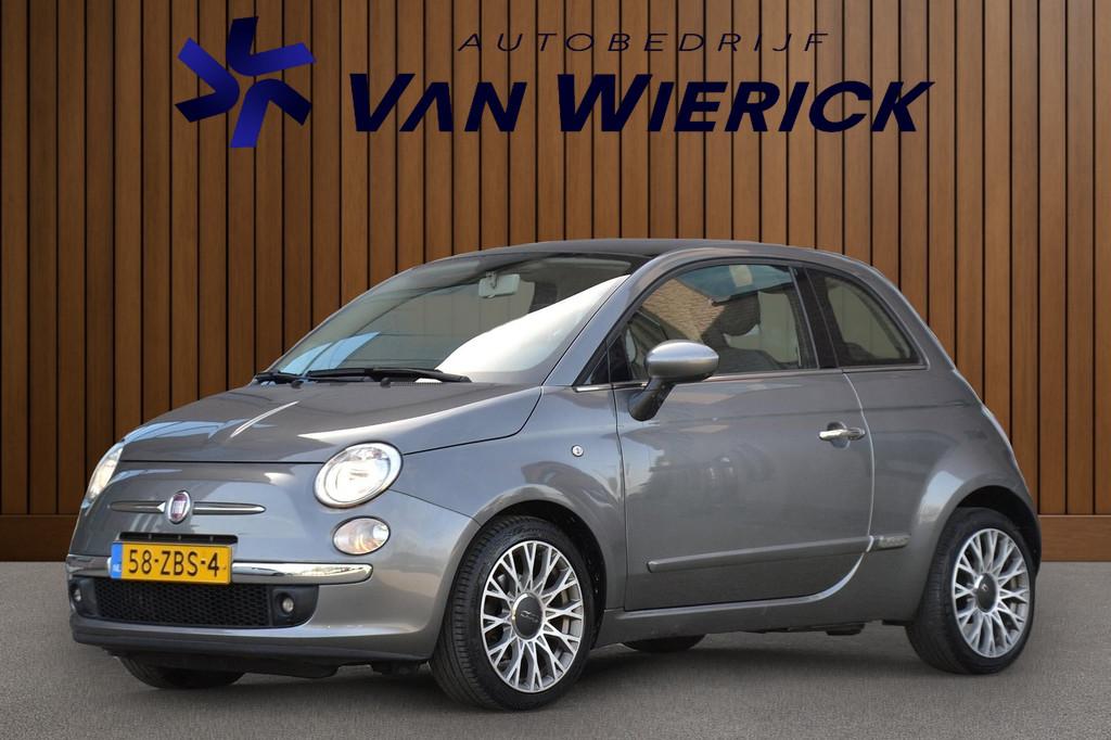 Fiat 500 0.9 TwinAir Lounge 86PK! | Pano-dak | LM Velgen | A, Voorwielaandrijving, Euro 5, Gebruikt, 905 kg