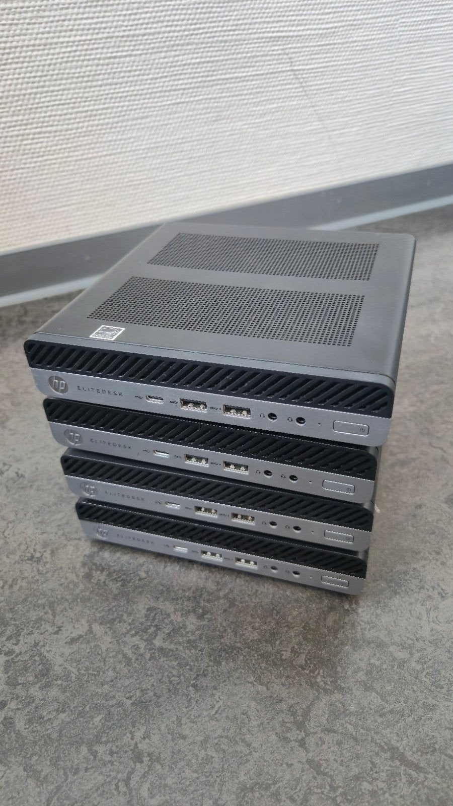 4x HP elitedesk 800 G4 - core i5 - 16GB DDR4 - 512GB SSD W11, Ophalen of Verzenden
