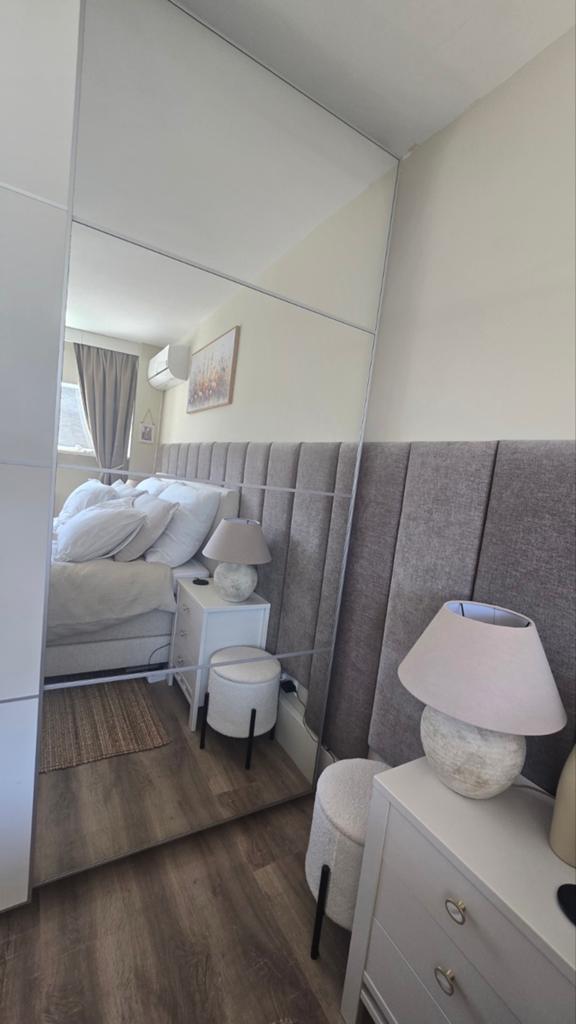 Ikea Pax Schuifdeuren met Spiegel Wit (set van 2), Ophalen of Verzenden, Minder dan 25 cm, 200 cm of meer
