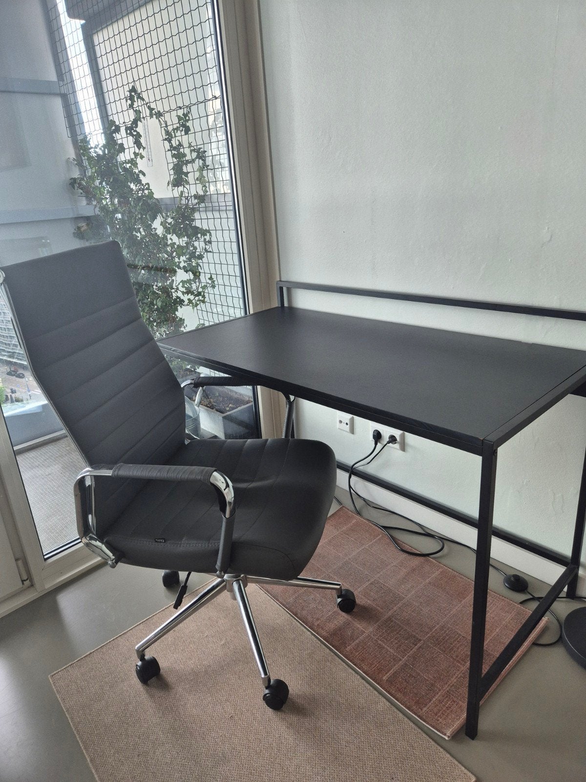Complete Set: Bureautafel + Bureaustoel, Ophalen, Overige typen, Gebruikt, 120 cm