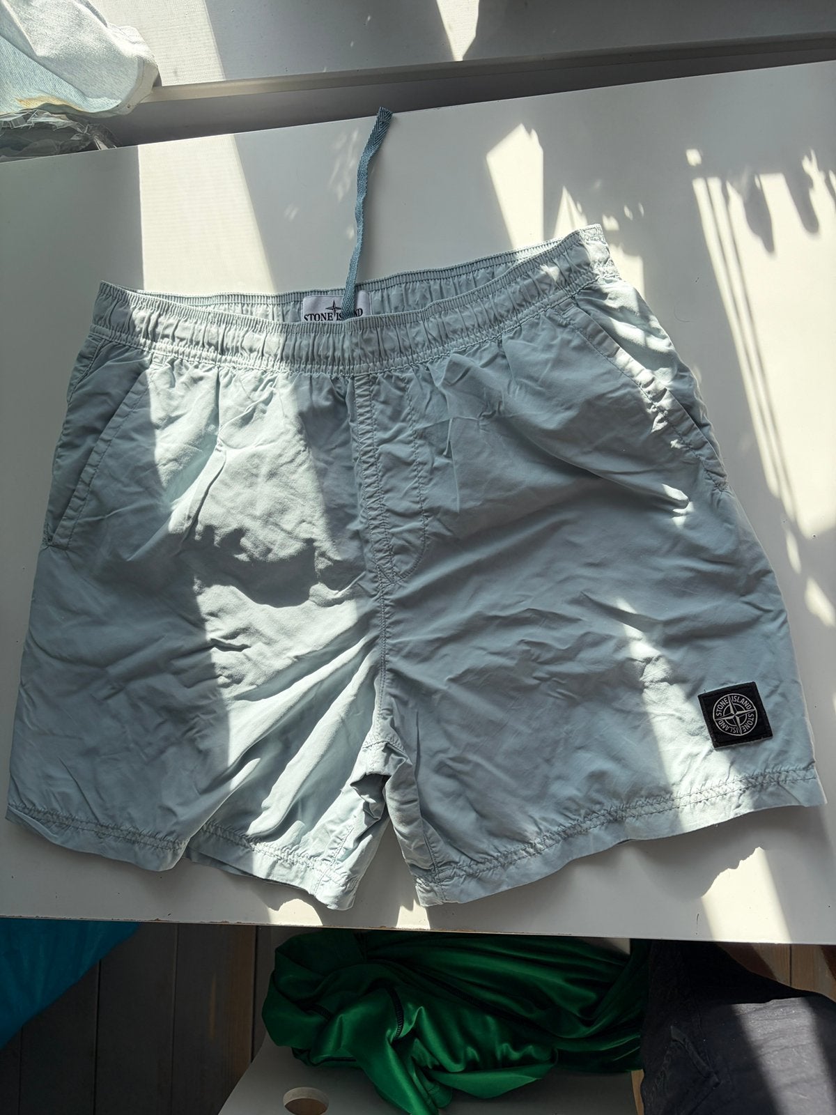 Stone Island Zwembroek, Ophalen of Verzenden, Maat 48/50 (M), Blauw, Zwemshort