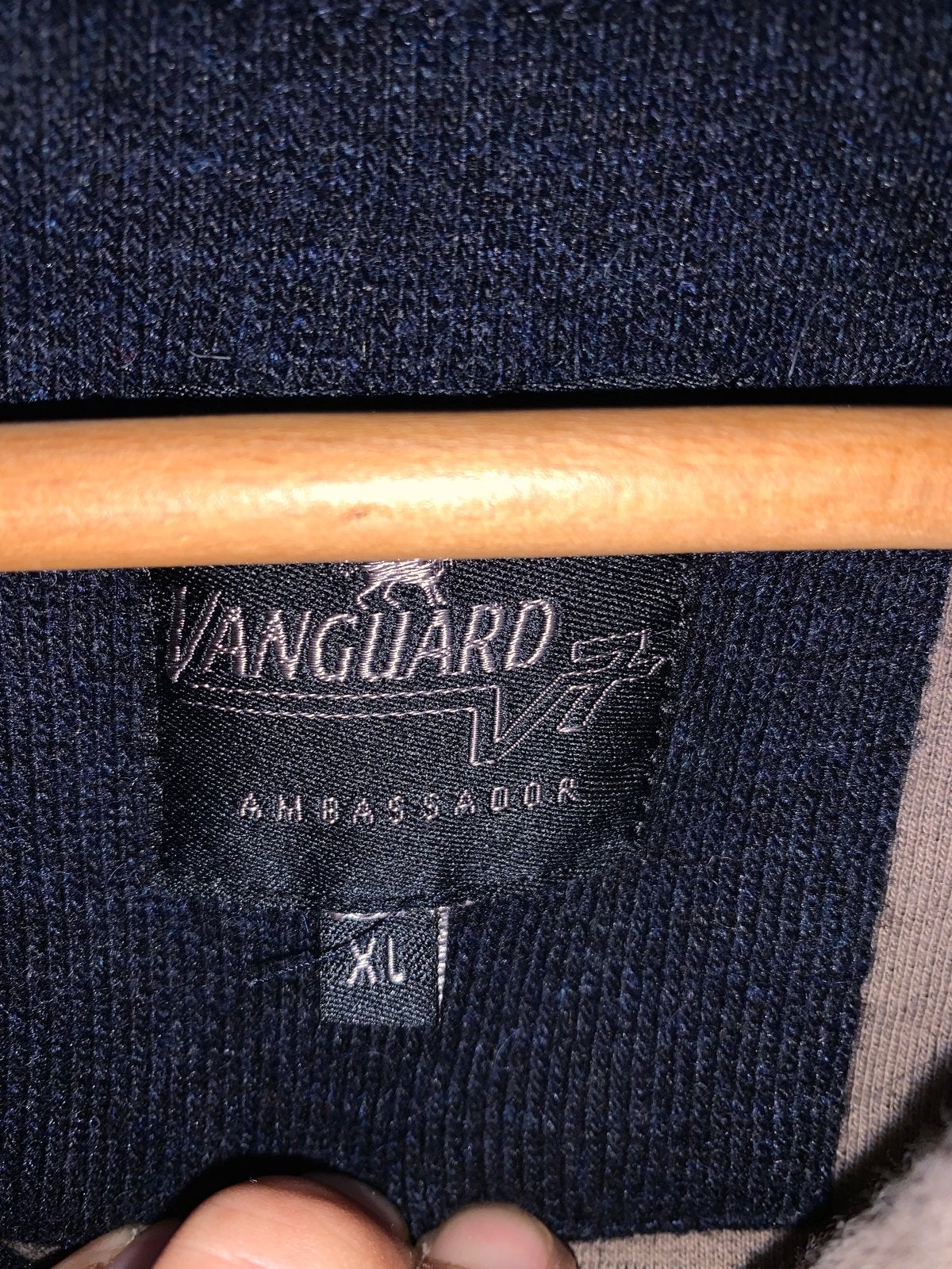 Vanguard heren vest - XL - Zo goed als nieuw, Ophalen of Verzenden, Zo goed als nieuw, Maat 56/58 (XL), Blauw