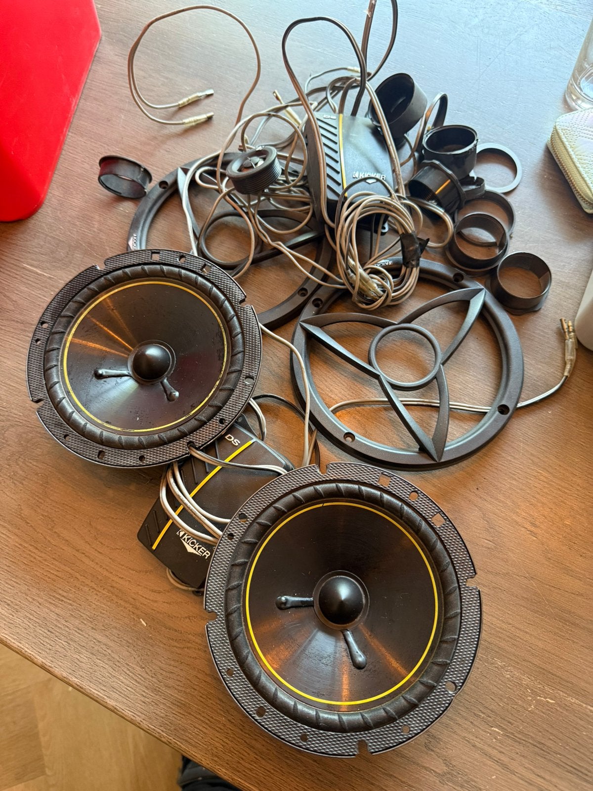 Kicker ds composet, Auto diversen, Ophalen, Gebruikt