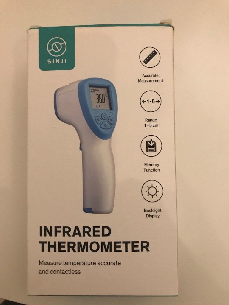 SINJI Infrarood Thermometer - Contactloos en Nauwkeurig, Ophalen of Verzenden, Nieuw