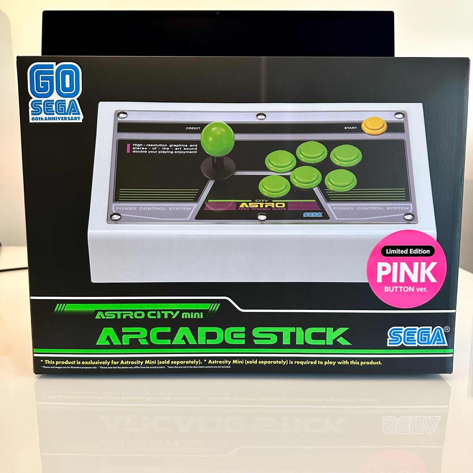 Sega Astro City Mini Arcade Stick - Limited Edition Pink, Ophalen of Verzenden, Nieuw