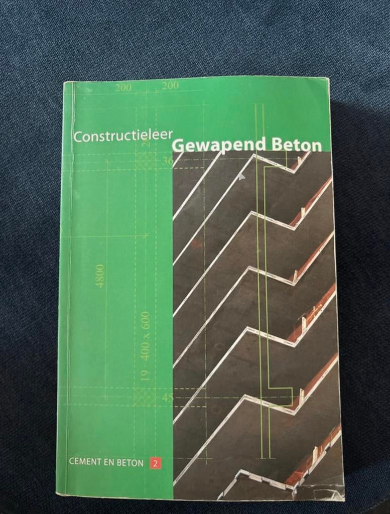 Studieboek Constructieleer Gewapend Beton, Ophalen of Verzenden, Beta, Gelezen, HBO