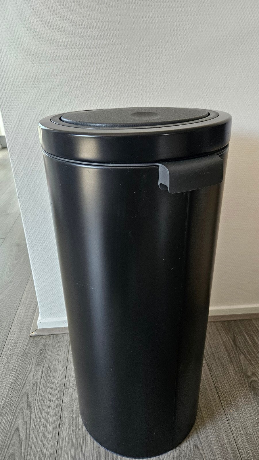 Brabantia Touch Bin prullenbak 30L, Ophalen of Verzenden, Zo goed als nieuw, Rvs