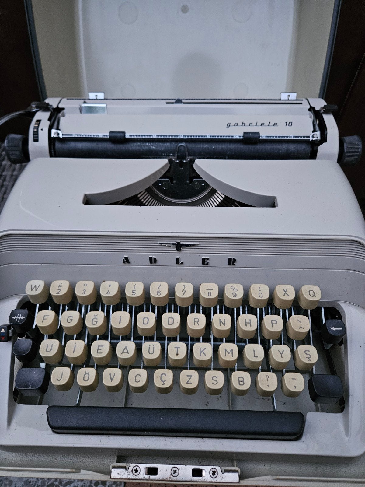 type machine, Ophalen