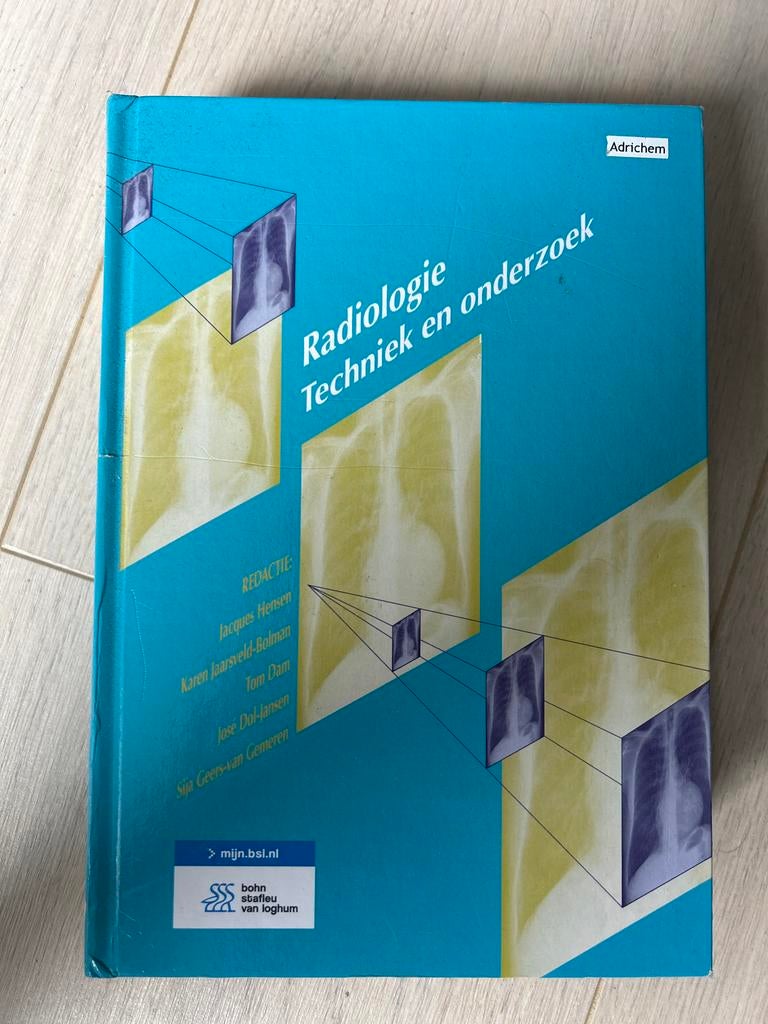 Radiologie Techniek en Onderzoek - Adrichem, Boeken, Ophalen of Verzenden, Beta, Zo goed als nieuw, MBO