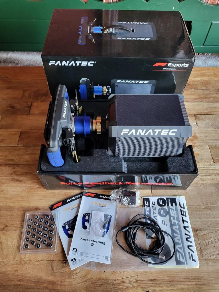 PS5 - Fanatec Podium DD1 F1- QR1 - 20Nm + Sidemounts, Ophalen of Verzenden, Zo goed als nieuw, Fanatec