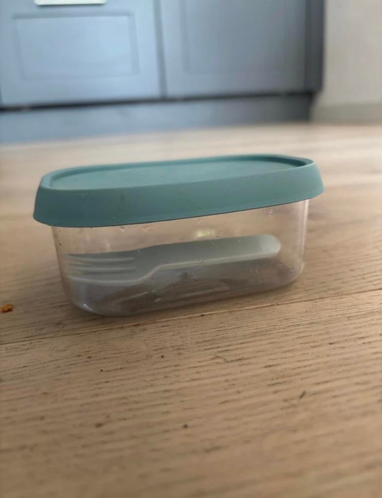 Rosti Mepal box met vorkje - Zo goed als nieuw, Overige typen, Kunststof, Ophalen of Verzenden, Zo goed als nieuw
