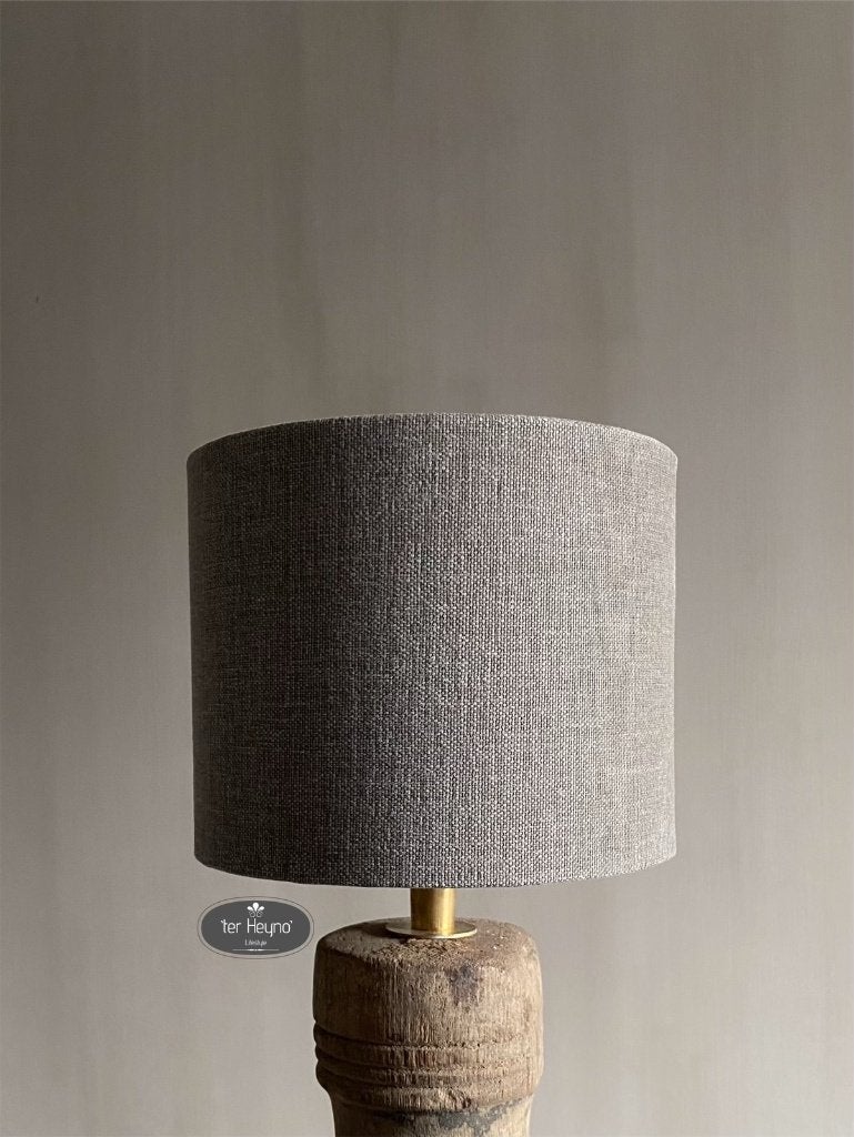Lampenkap Herfst 15 cm Aura Peeperkorn stoer sober landelijk, Huis en Inrichting, Bruin, Rond, Nieuw, 12 cm