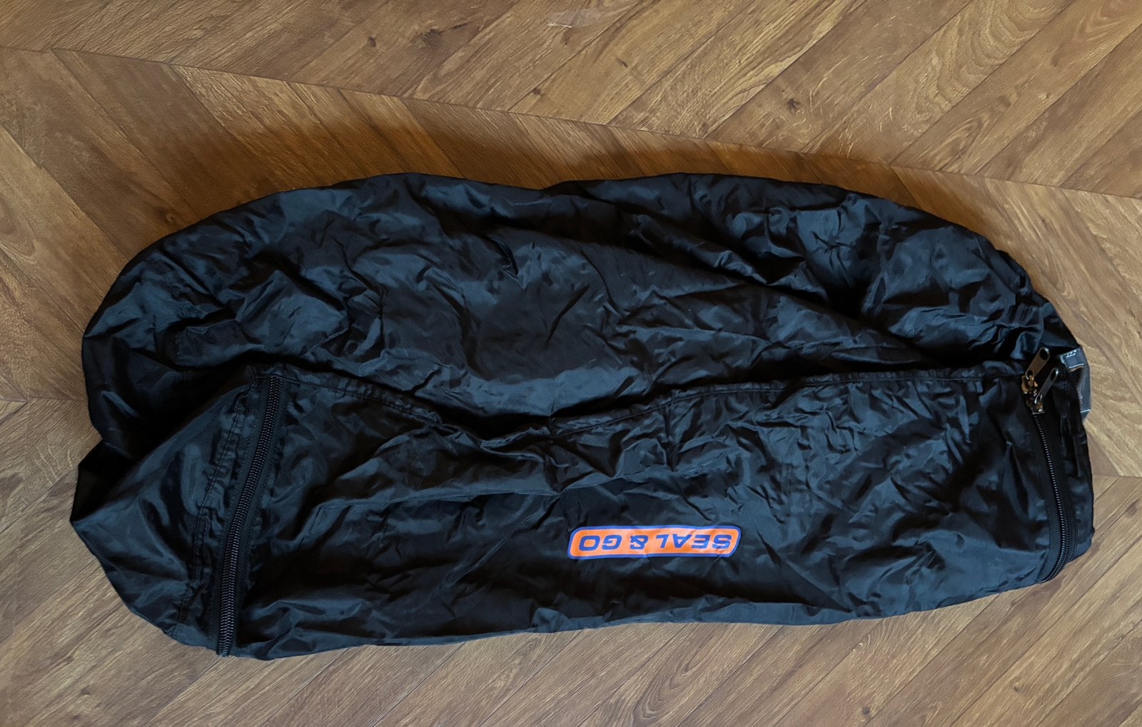 Travelbag backpack. Beschermhoes backpack Seal &go, Ophalen of Verzenden, Zo goed als nieuw, 80 cm of meer, 30 cm of meer