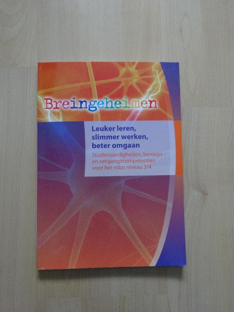 Breingeheimen Studievaardigheden mbo niveau 3/4, Ophalen of Verzenden, Beta, Zo goed als nieuw, MBO
