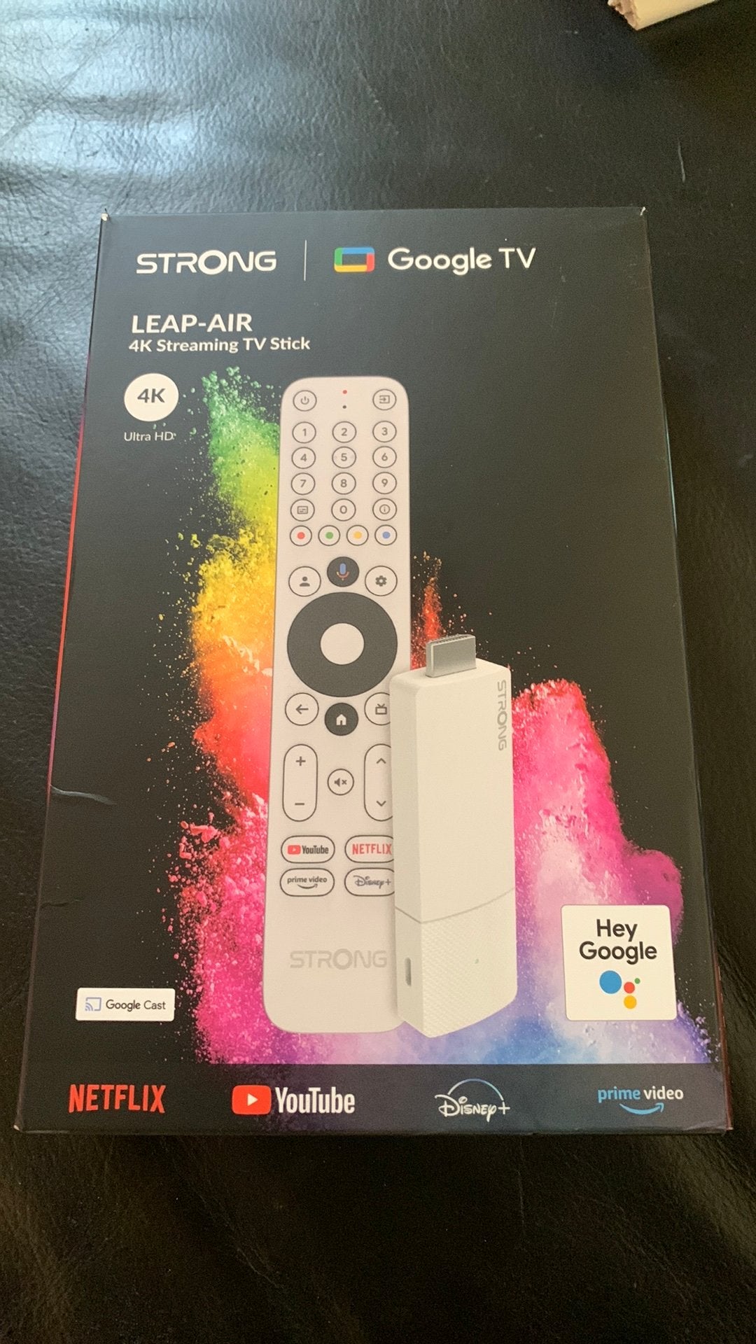 Strong Leap-Air 4 K Streaming TV Stick, Audio, Tv en Foto, Mediaspelers, Ophalen of Verzenden, Zo goed als nieuw